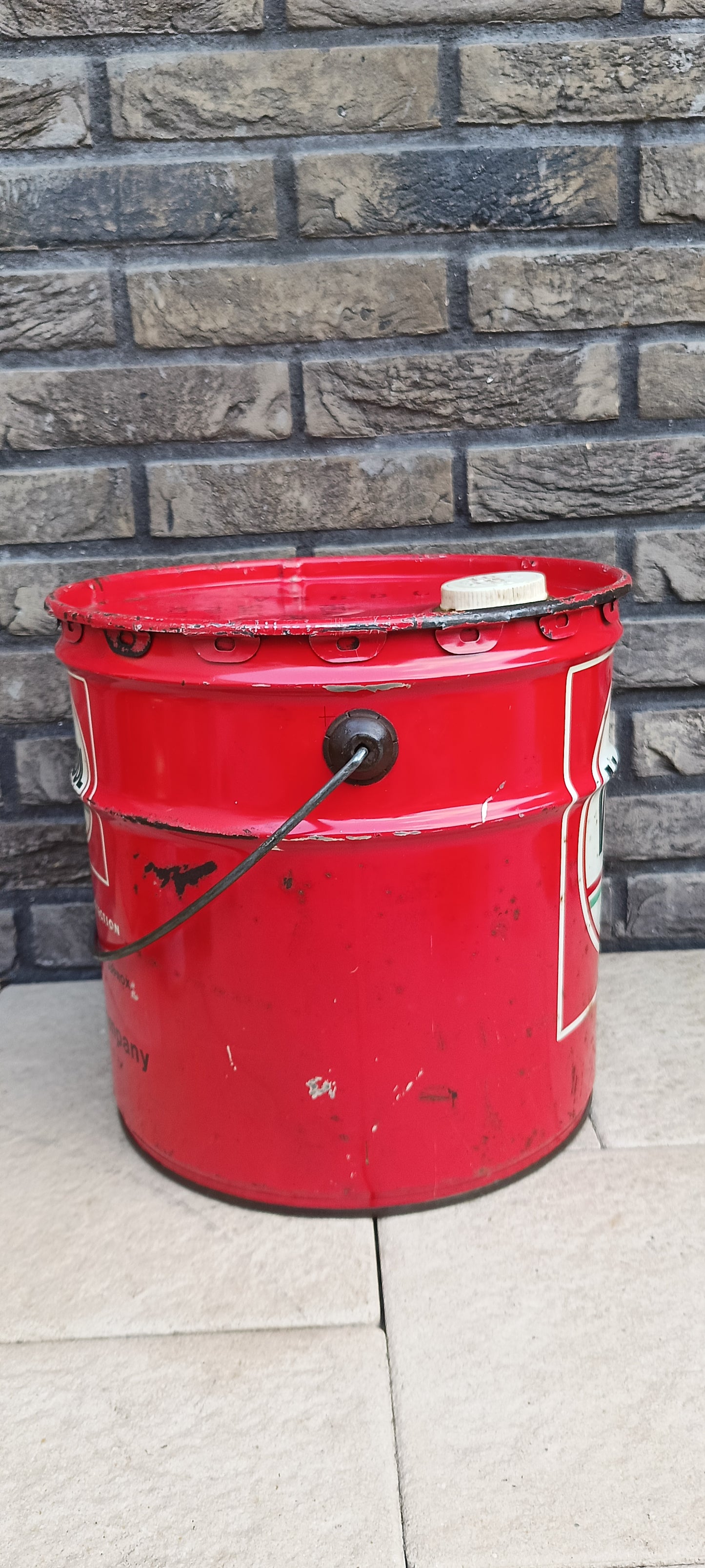 5 gallon VEEDOL olie blik
