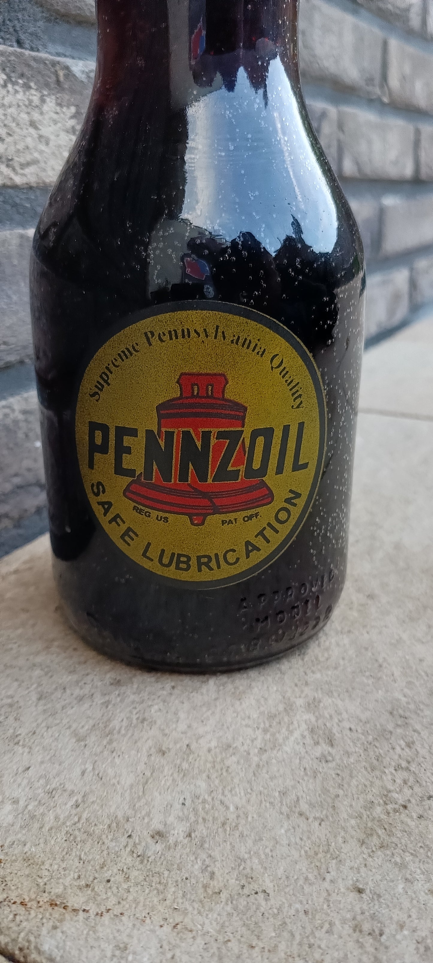 Originele PENNZOIL olie fles