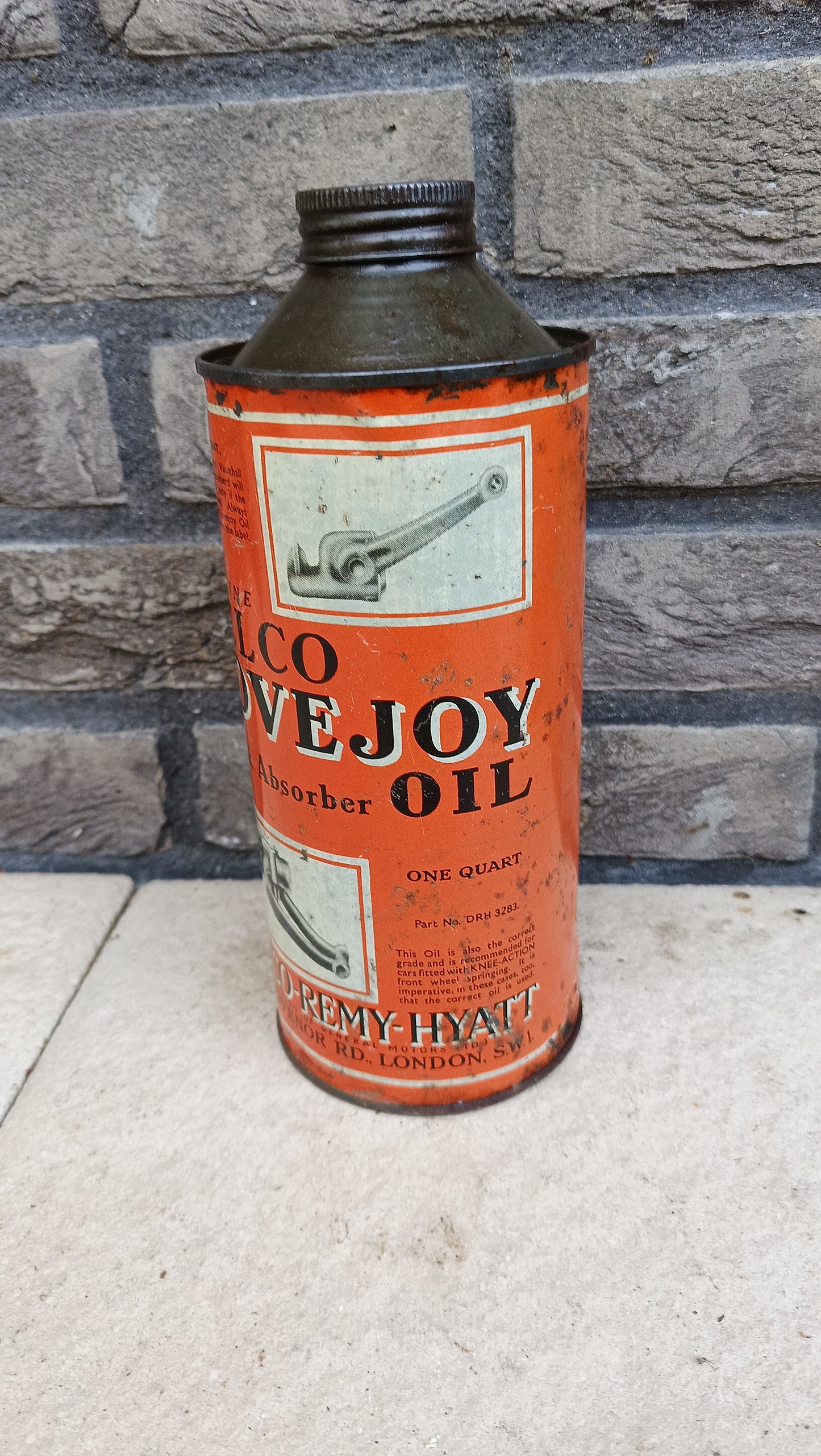 DELCO LOVEJOY oil can