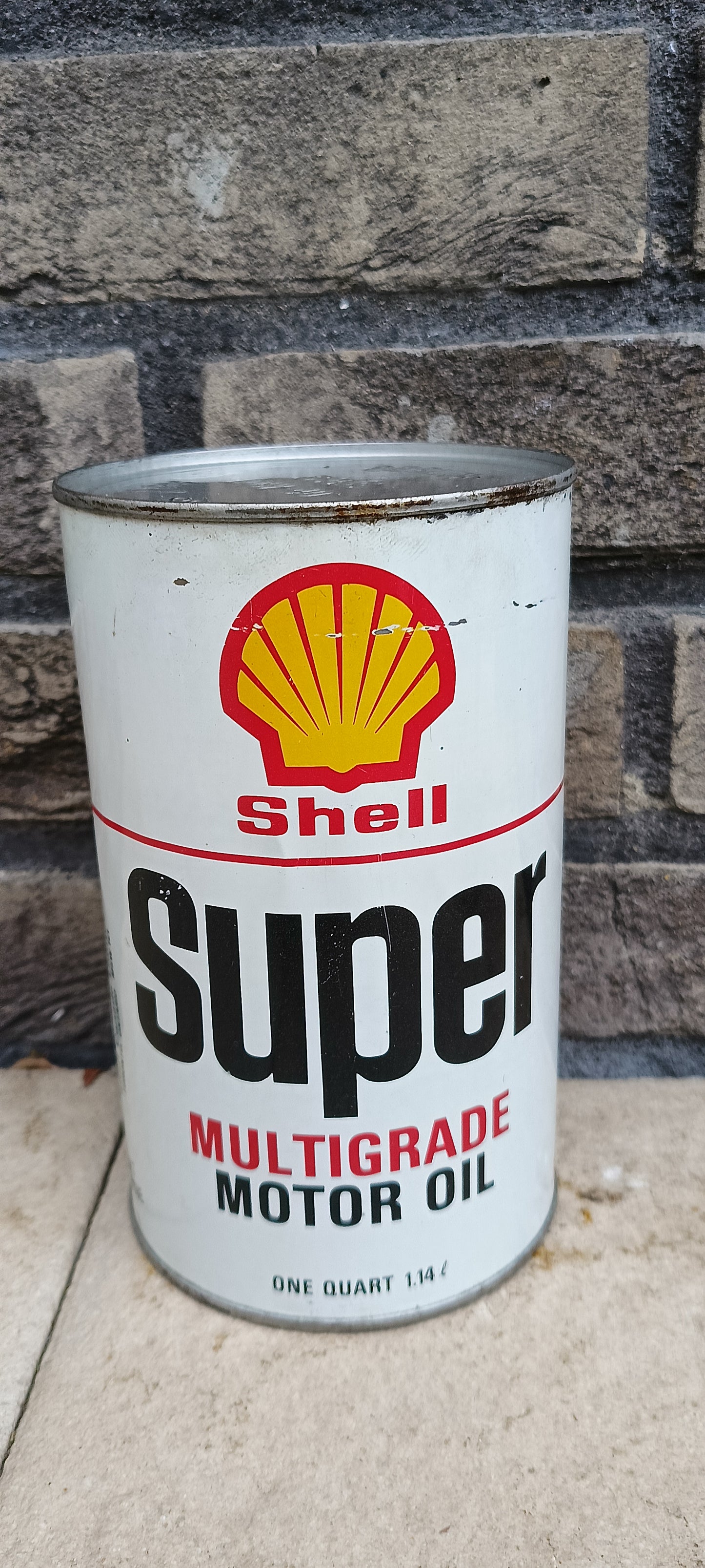 SHELL SUPER motor oil