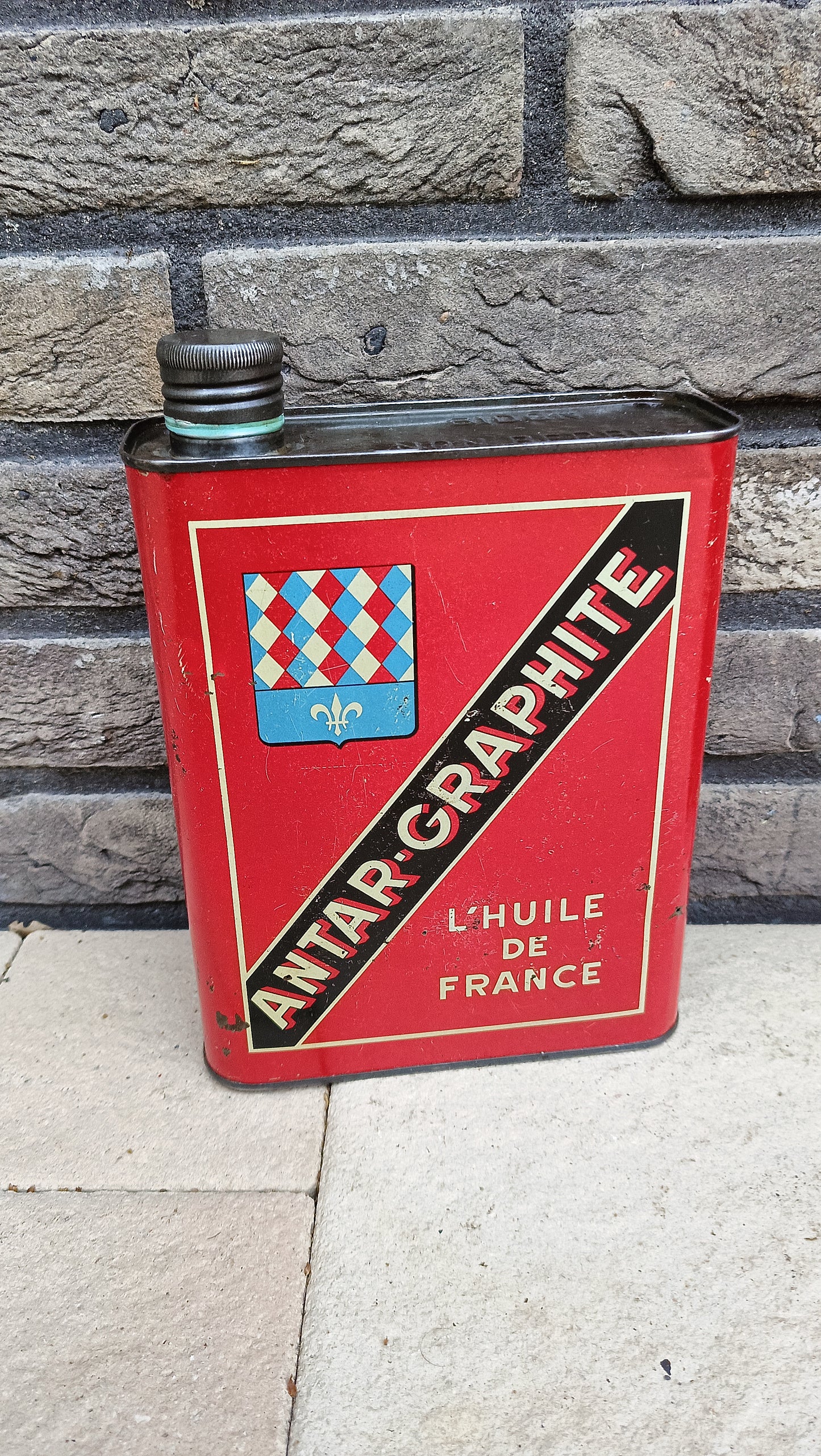 ANTAR GRAPHITE oil can