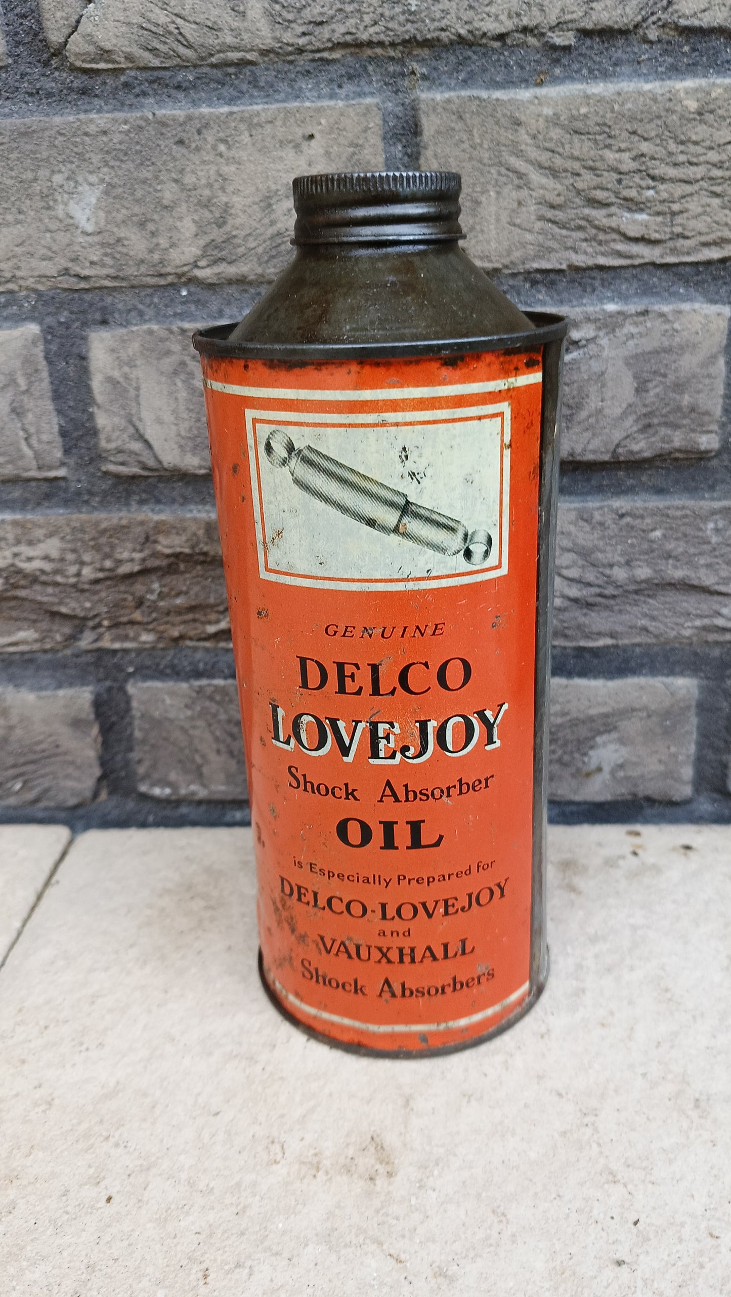 DELCO LOVEJOY oil can