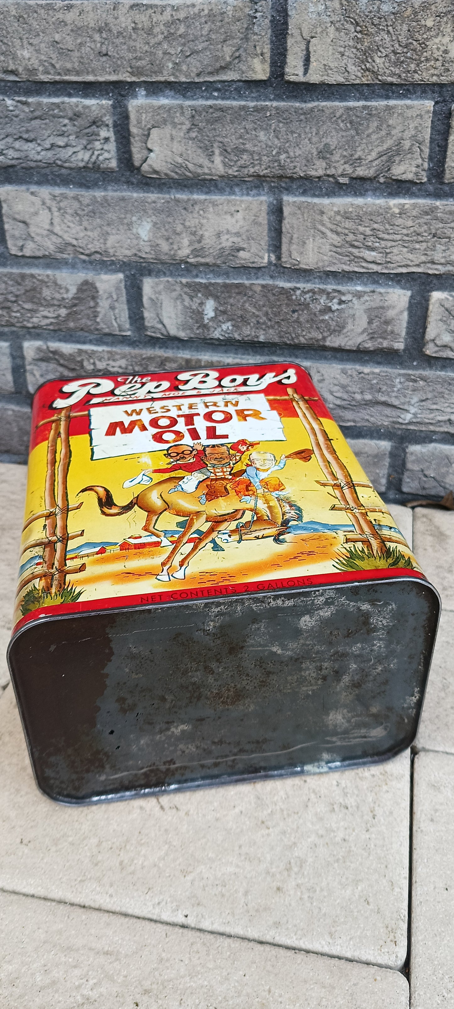 The PEP BOYS olie blik