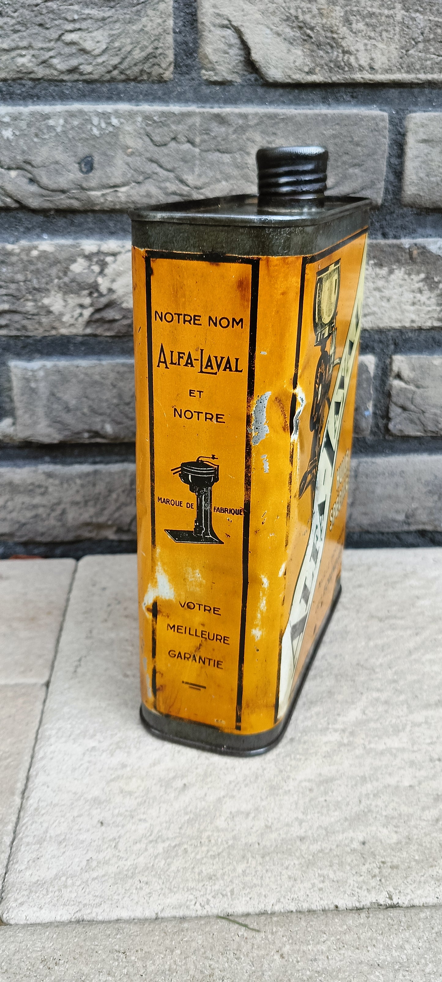 ALFA-LAVAL olie blik