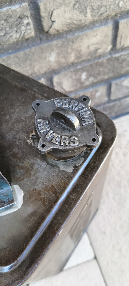 PURFINA ANVERS Petroleum blik