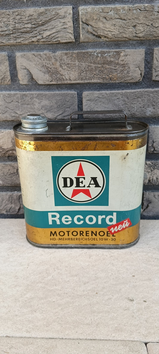 DEA RECORD olie blik