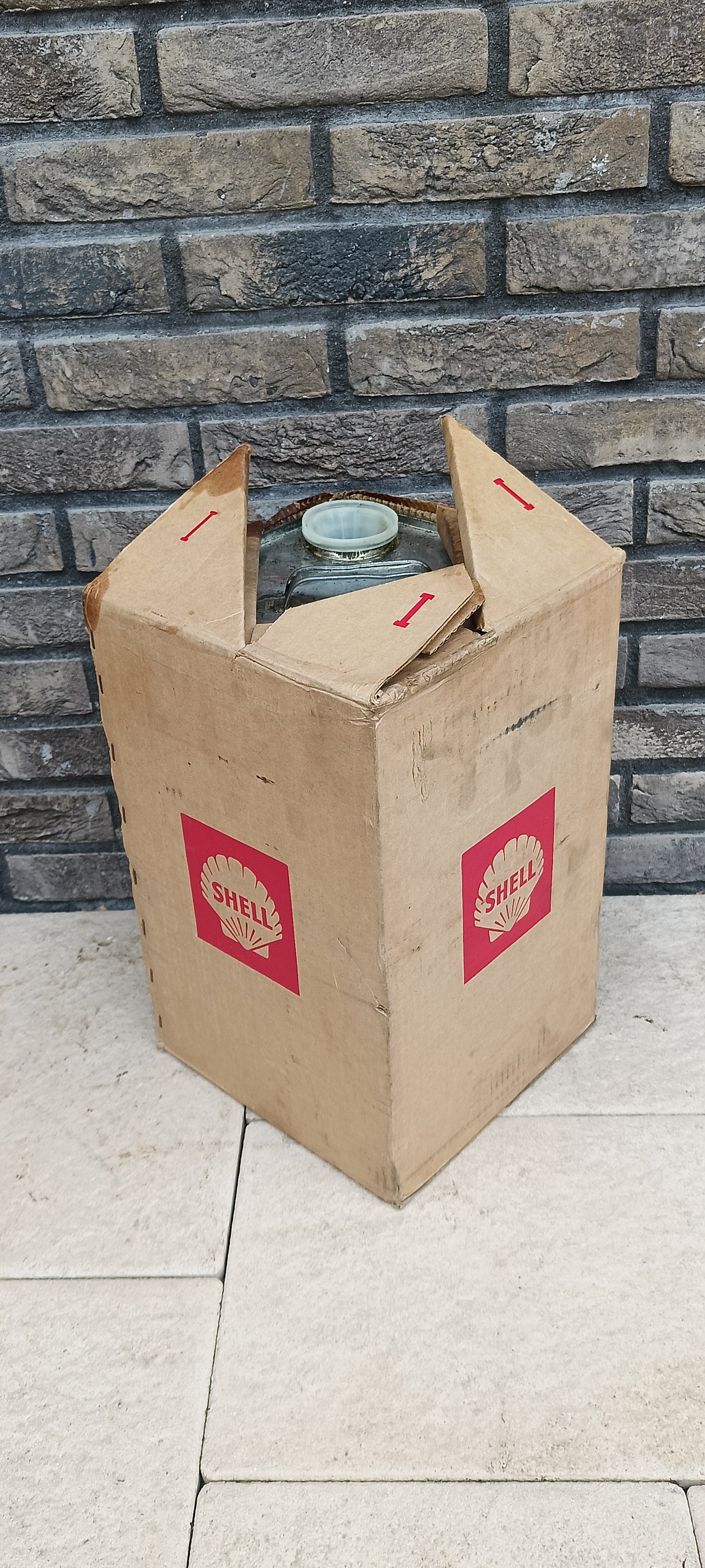 SHELL TALPA olie blik