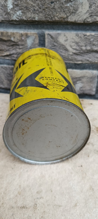 PENNZOIL oil can