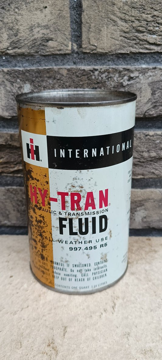 IH INTERNATIONAL olie blik