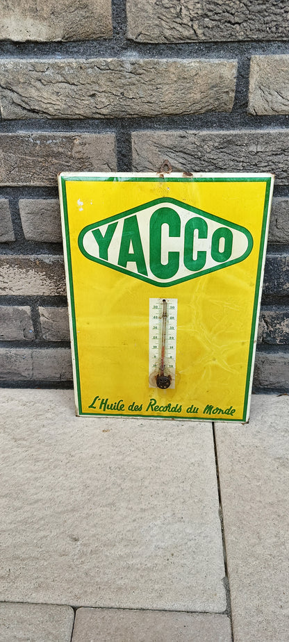 YACCO reclame thermometer