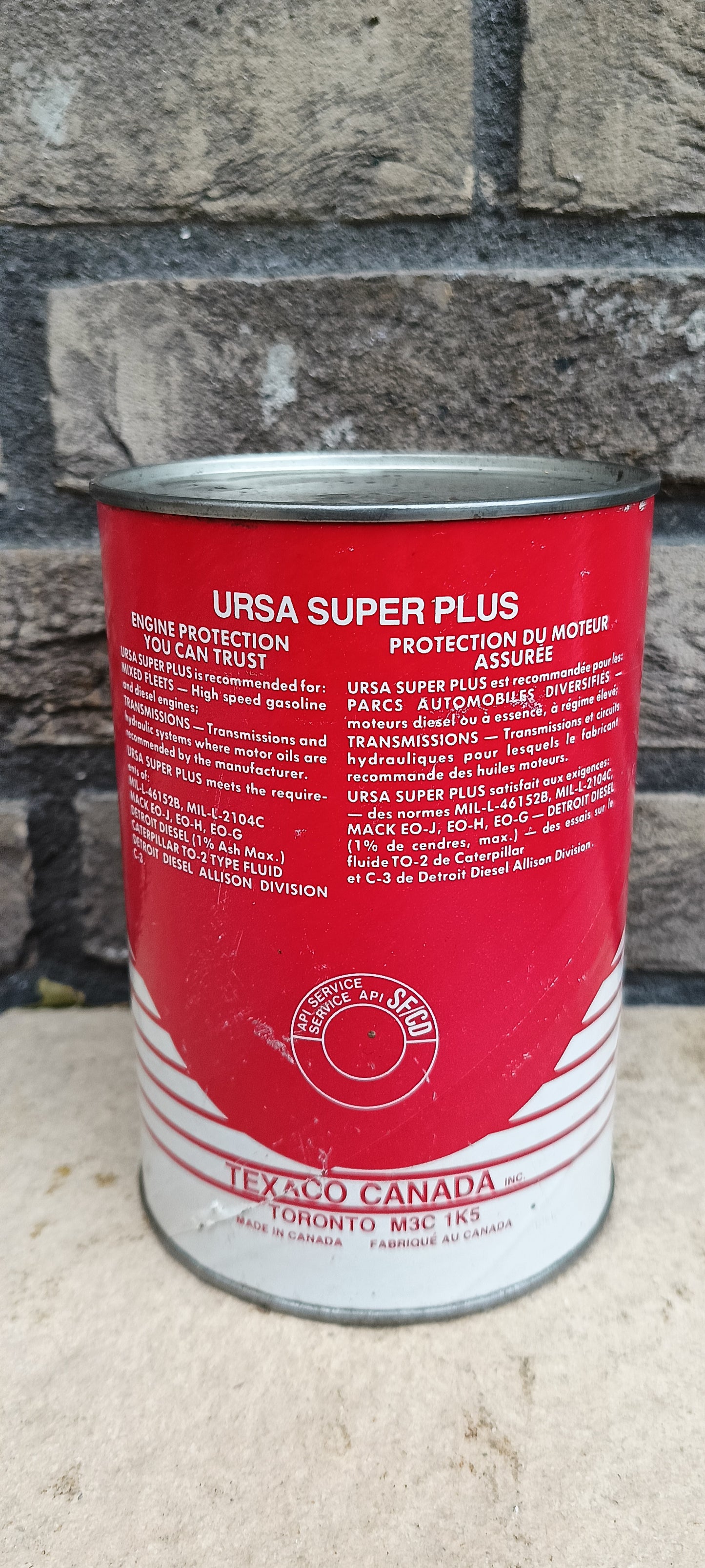 TEXACO URSA super plus