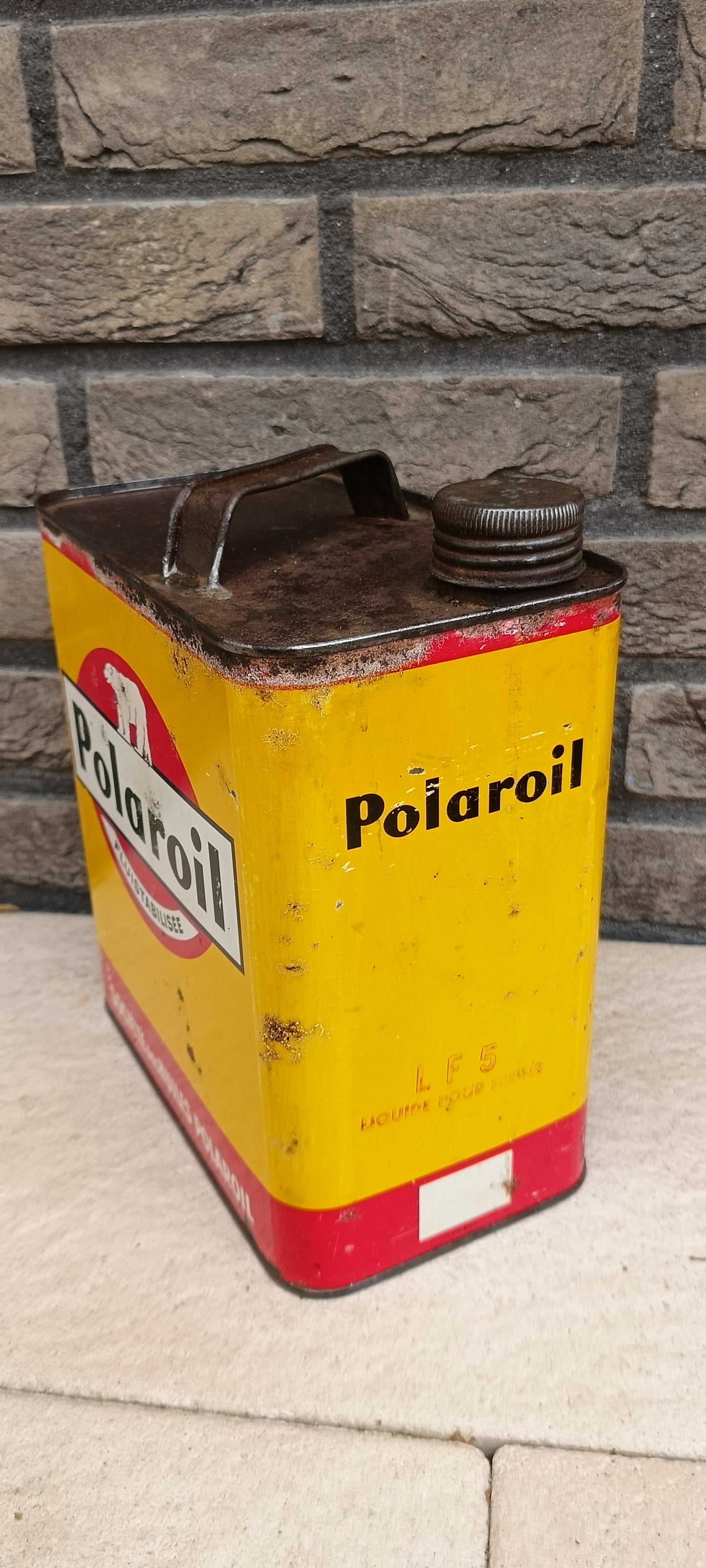 POLAROIL 5 ltr olie blik