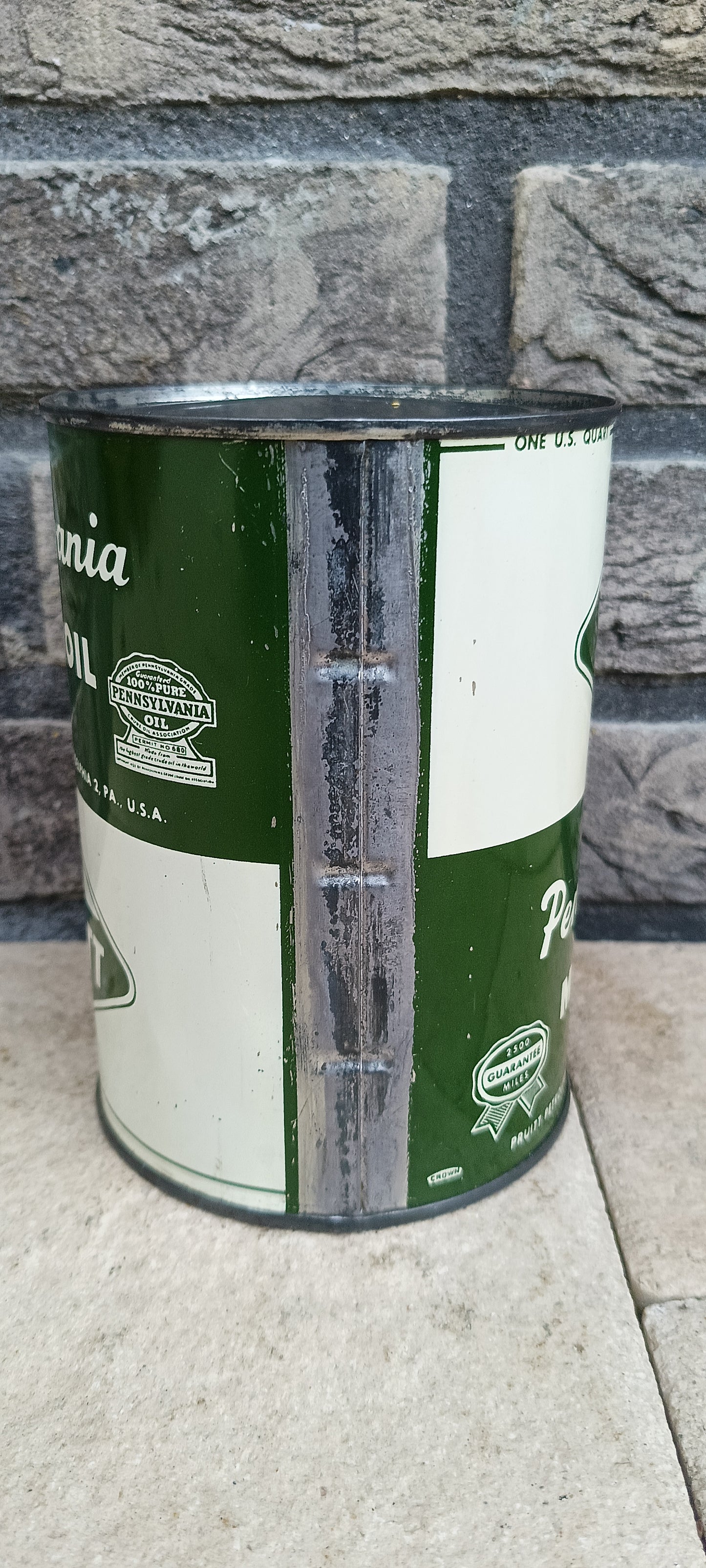 Pruitt olie blik 1 Quart USA