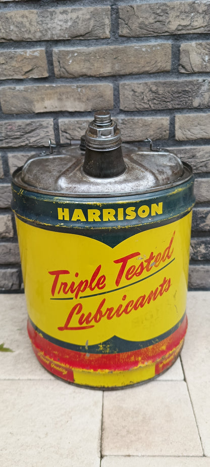 HARRISON oil can