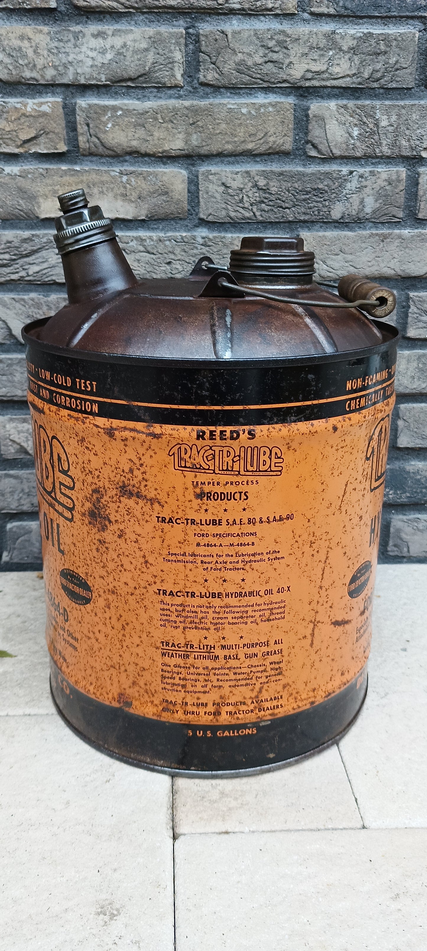 TRAC-TR-LUBE hydraulic oil 40-X