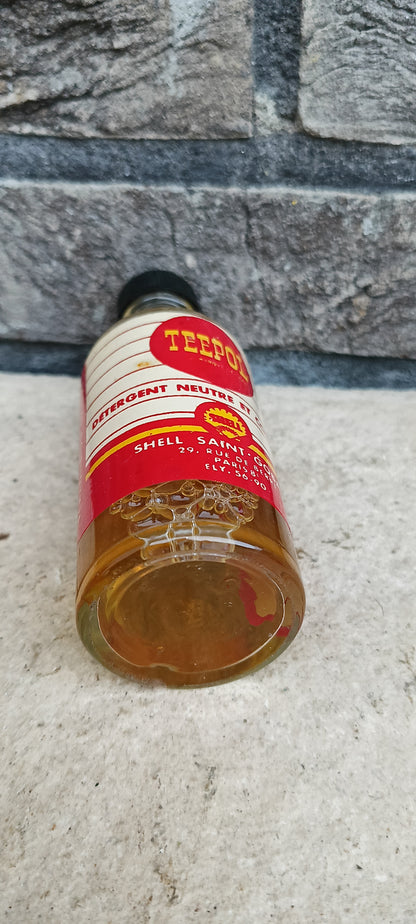 Glazen flesje SHELL Teepol
