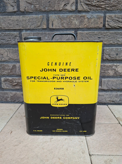 John Deere olie blik
