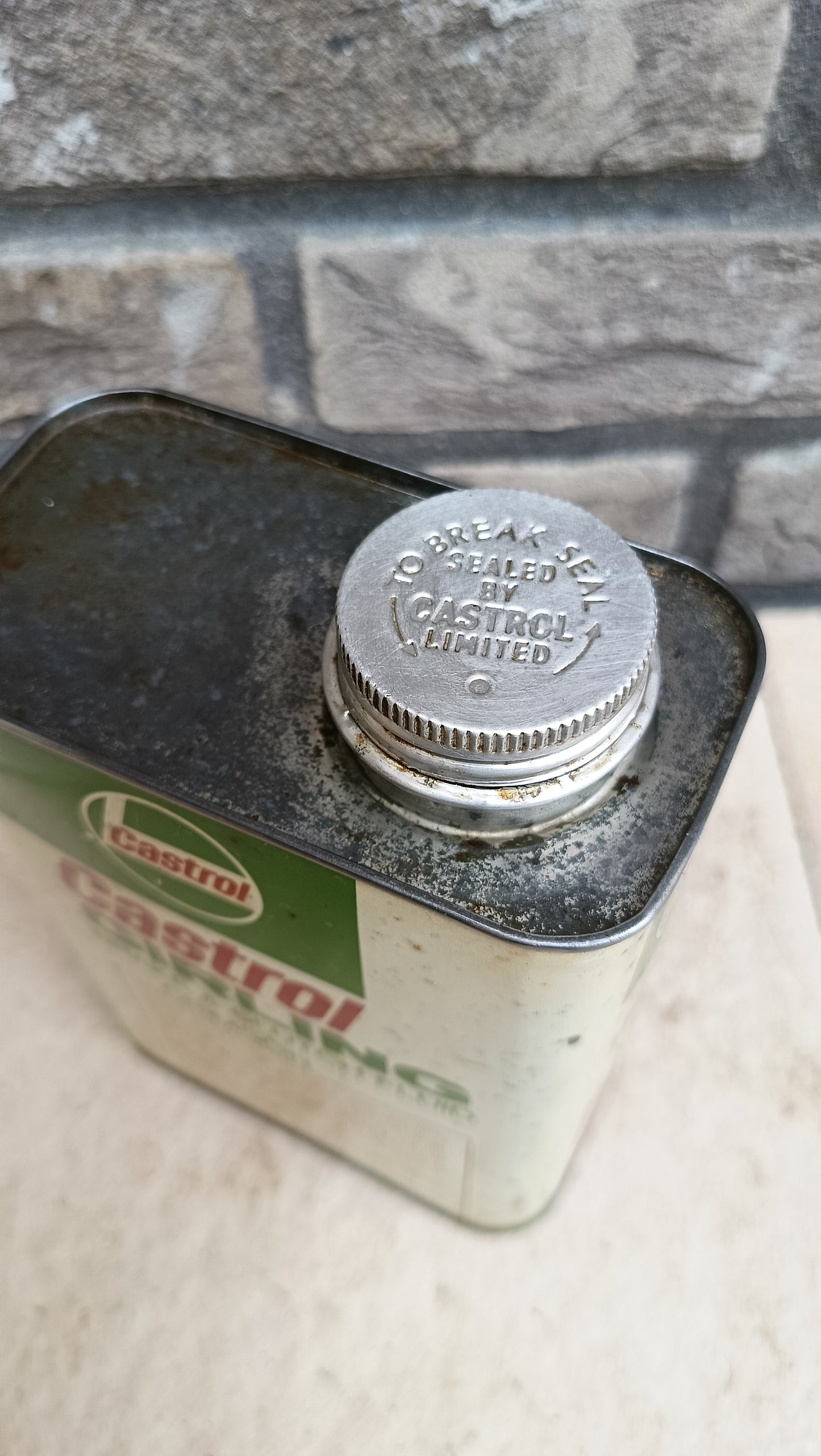 CASTROL Gerling oil can