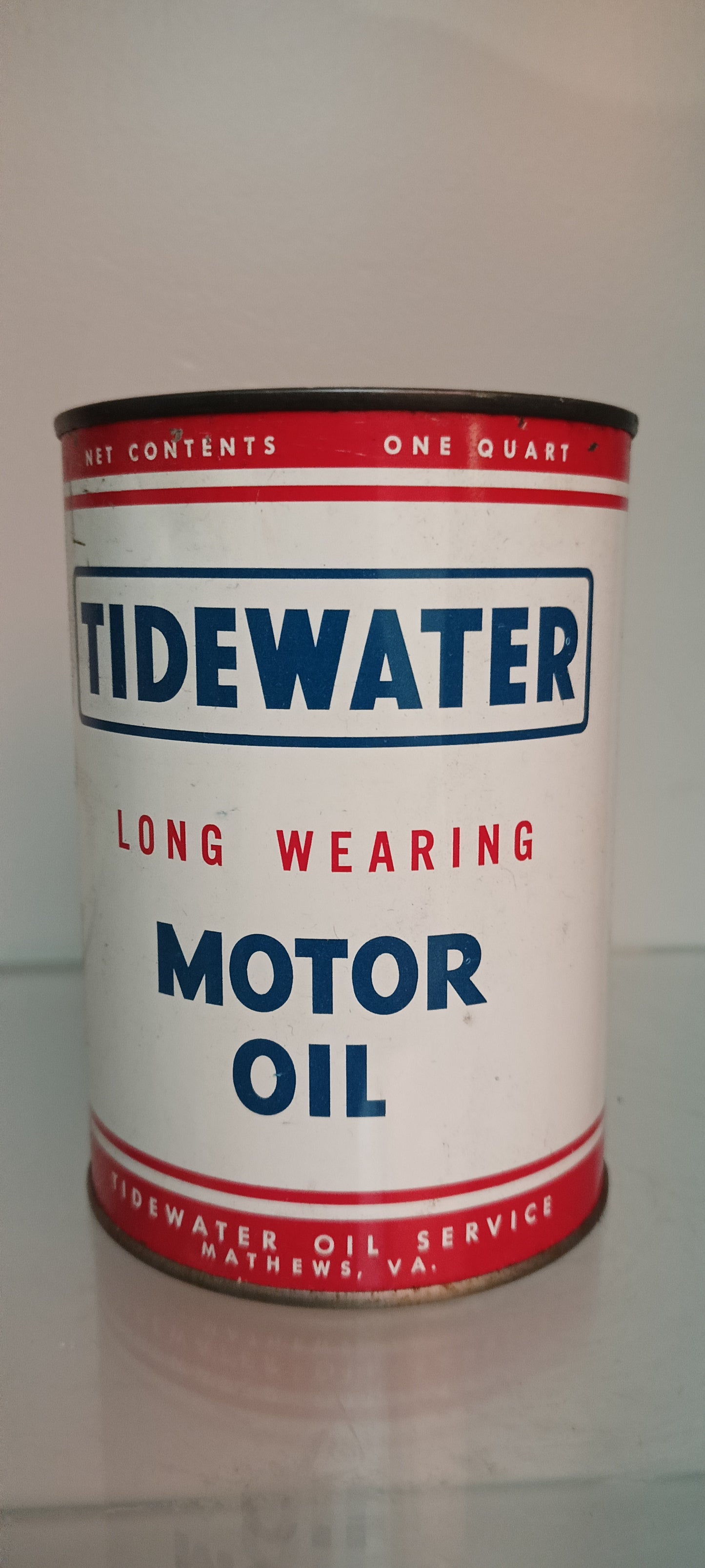 1 Quart TIDEWATER motor oil