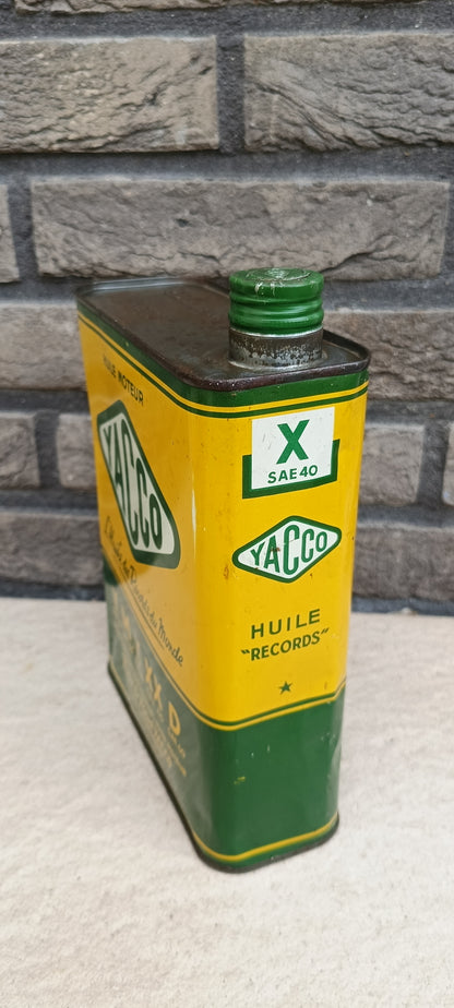 YACCO X SAE 40 oil can