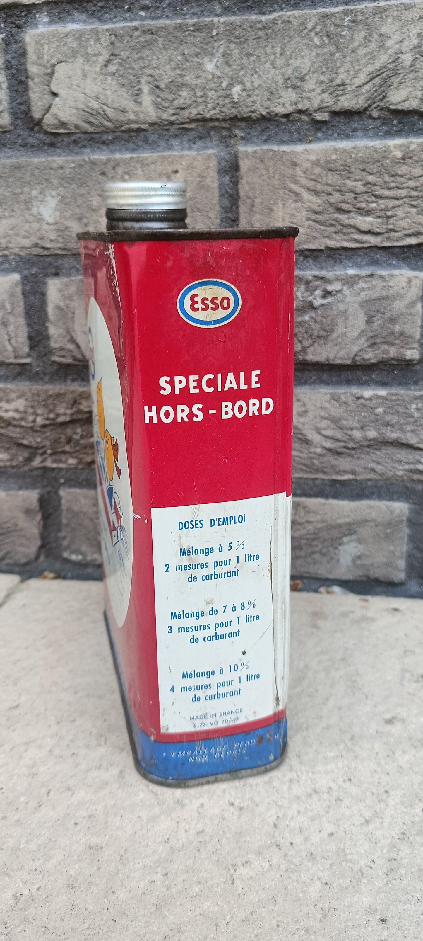 ESSO Special Hors-bord oil can