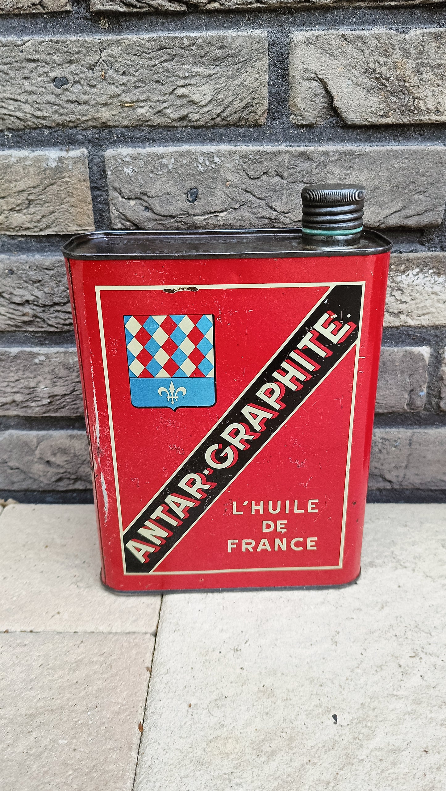 ANTAR GRAPHITE oil can