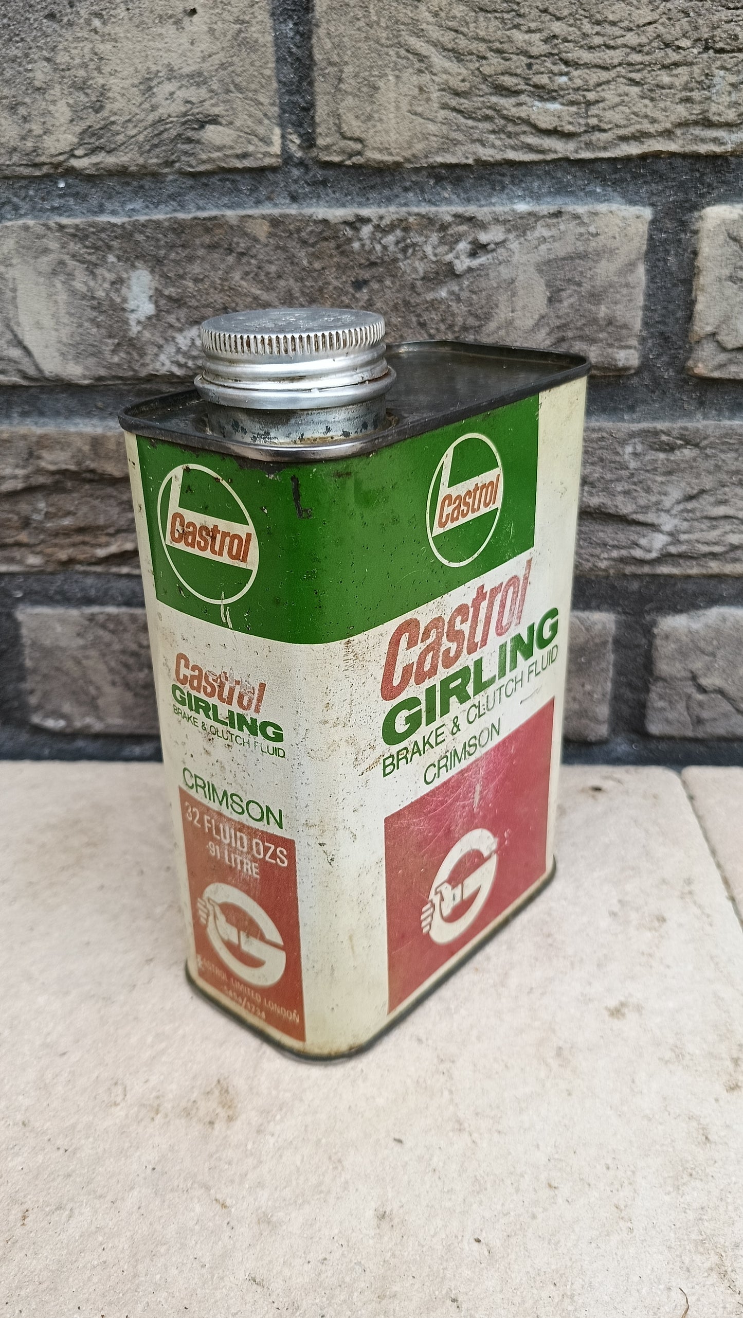 CASTROL Gerling oil can