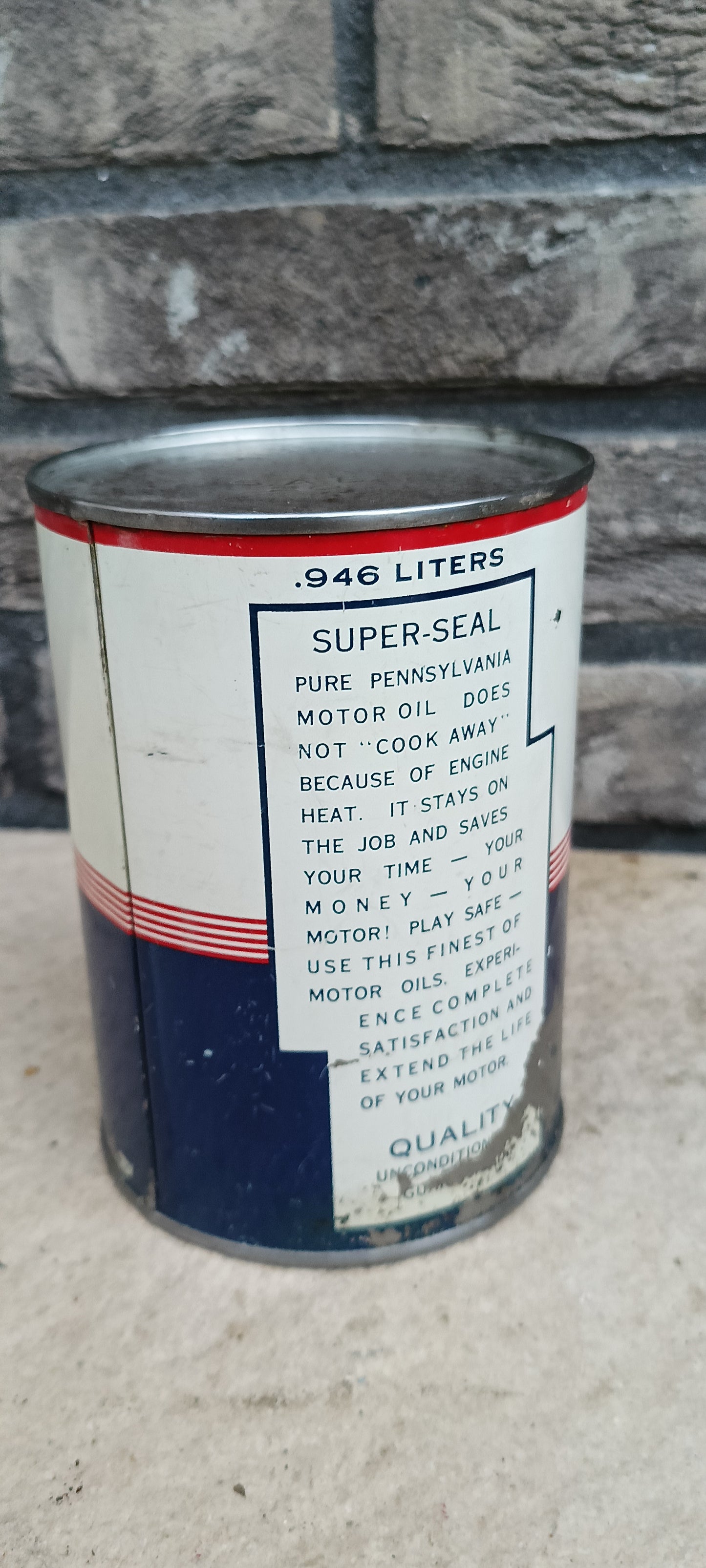 1 Quart SUPER SEAL blik