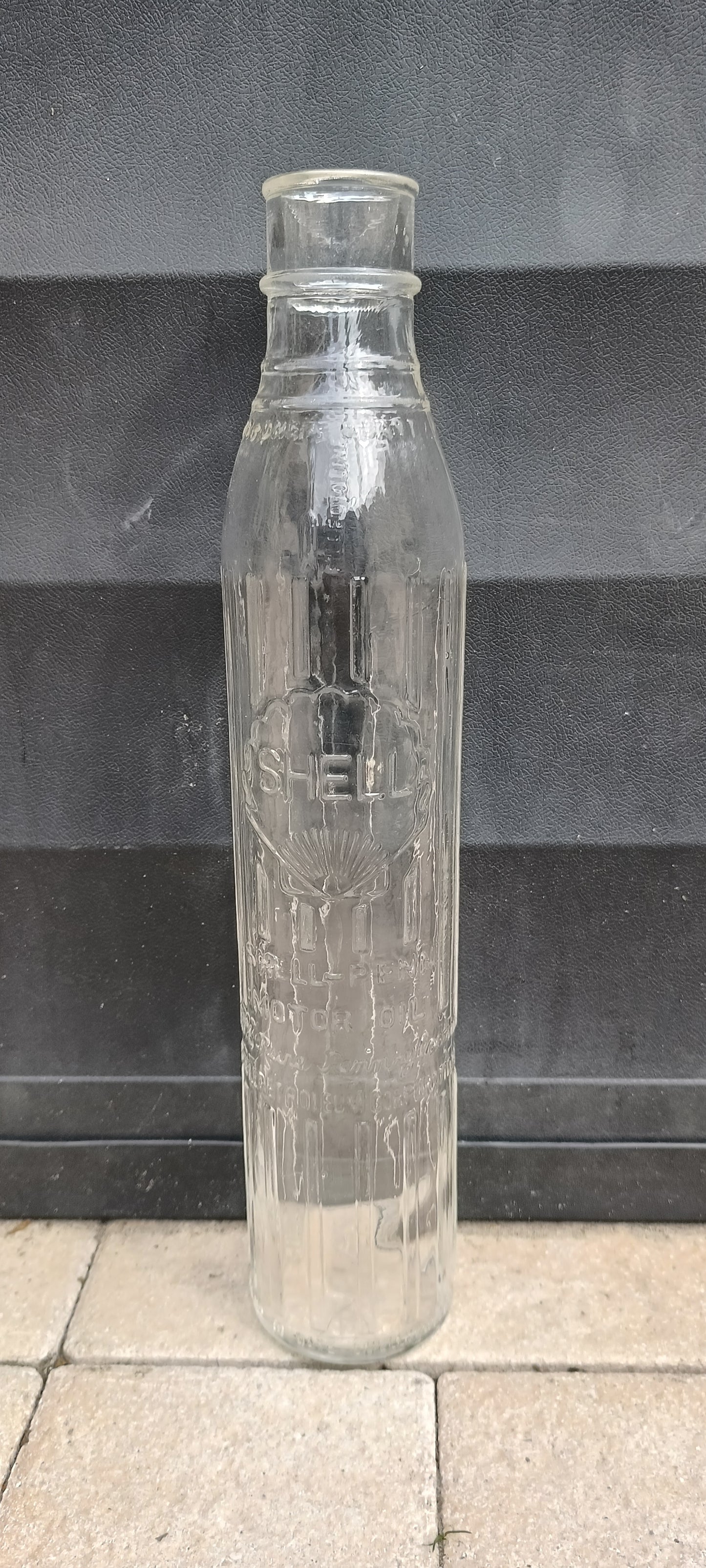 Zeldzame SHELL olie fles