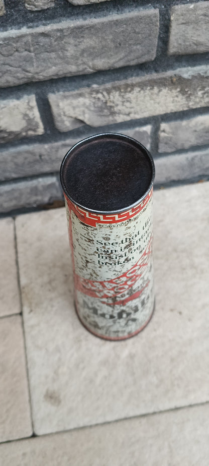 Conisch MOBILOIL olie blik