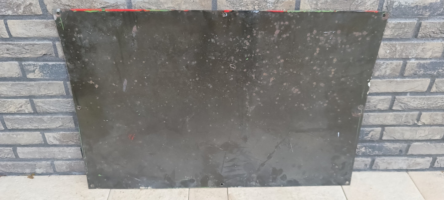 Groot emaille CASTROL bord