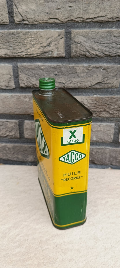 YACCO X SAE 40 oil can