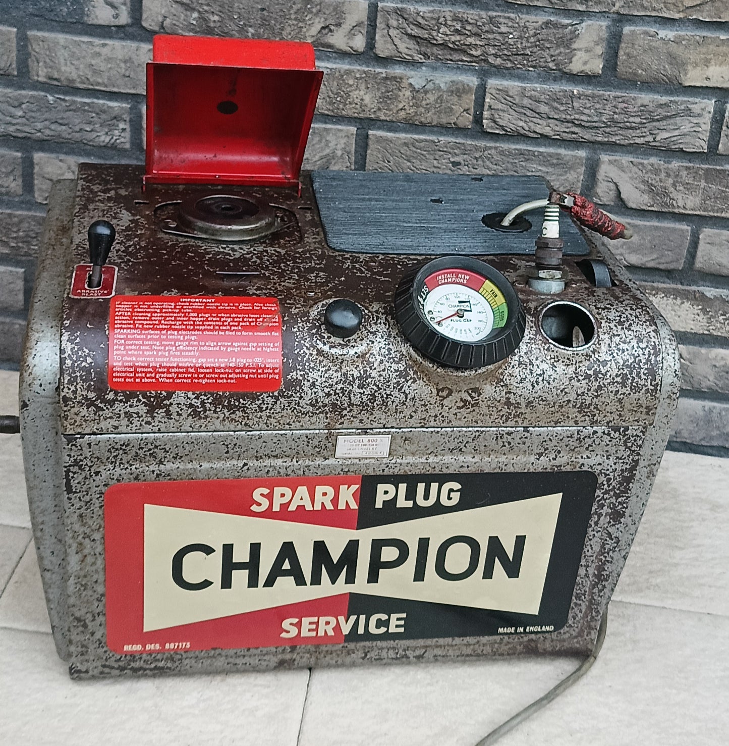 CHAMPION bougie reiniger/tester