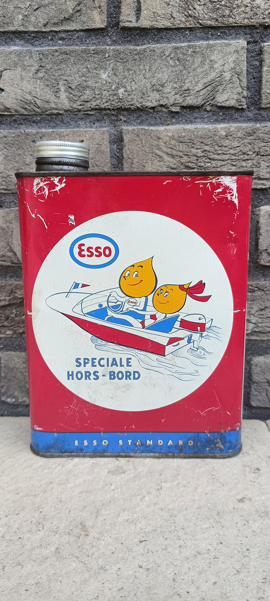 ESSO Special Hors-bord oil can