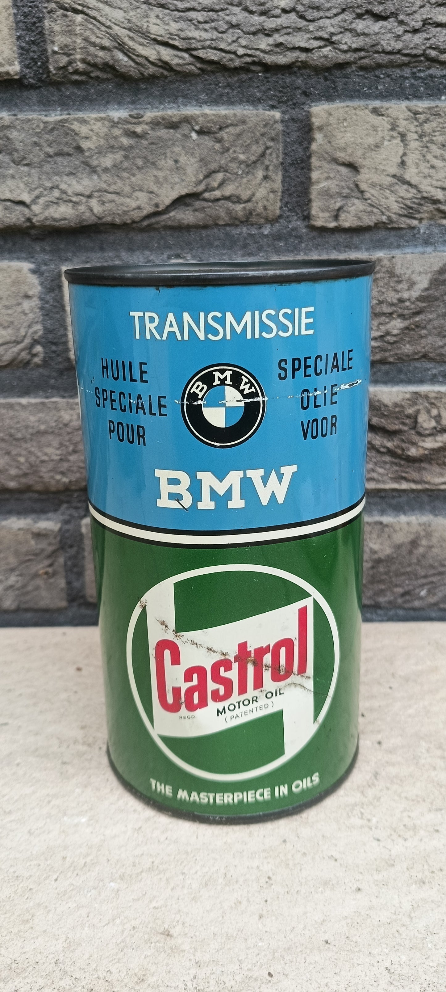 Castrol BMW olie blik