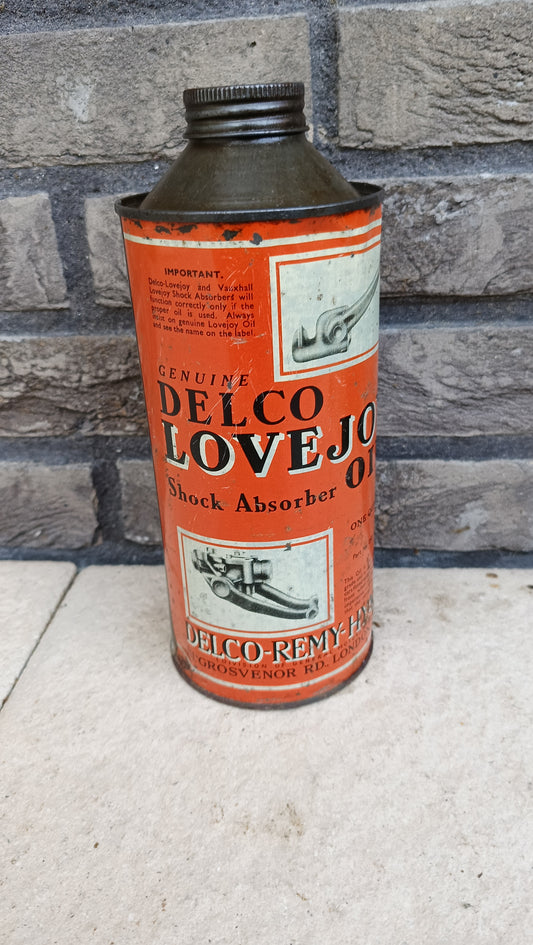 DELCO LOVEJOY oil can