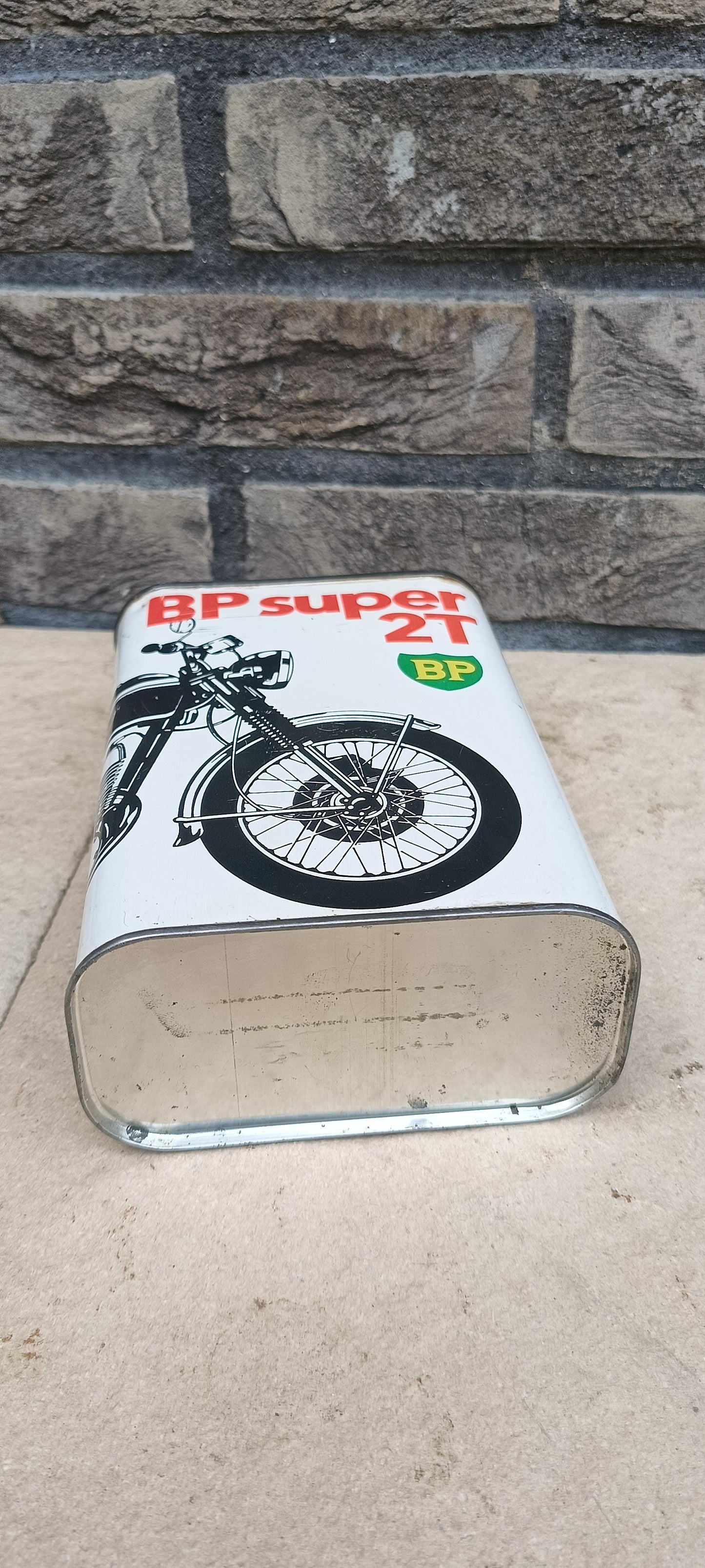 BP SUPER 2T olie blik