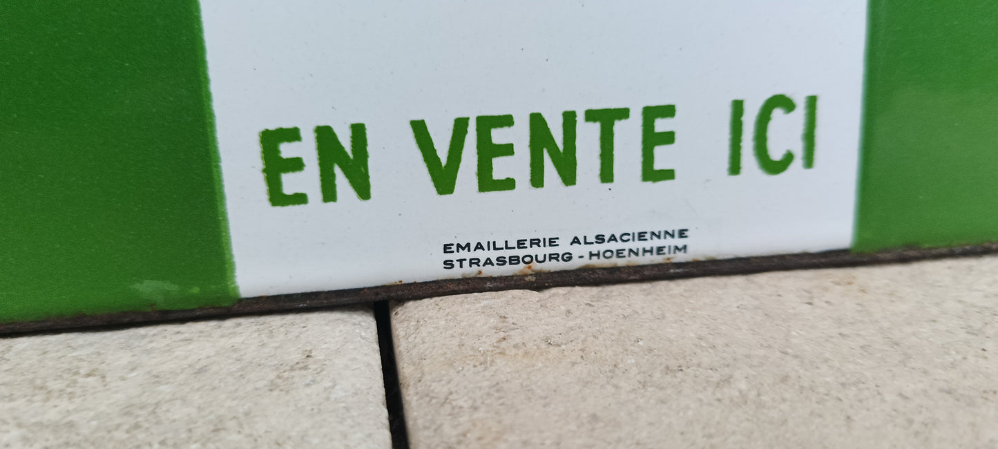 Groot emaille CASTROL bord