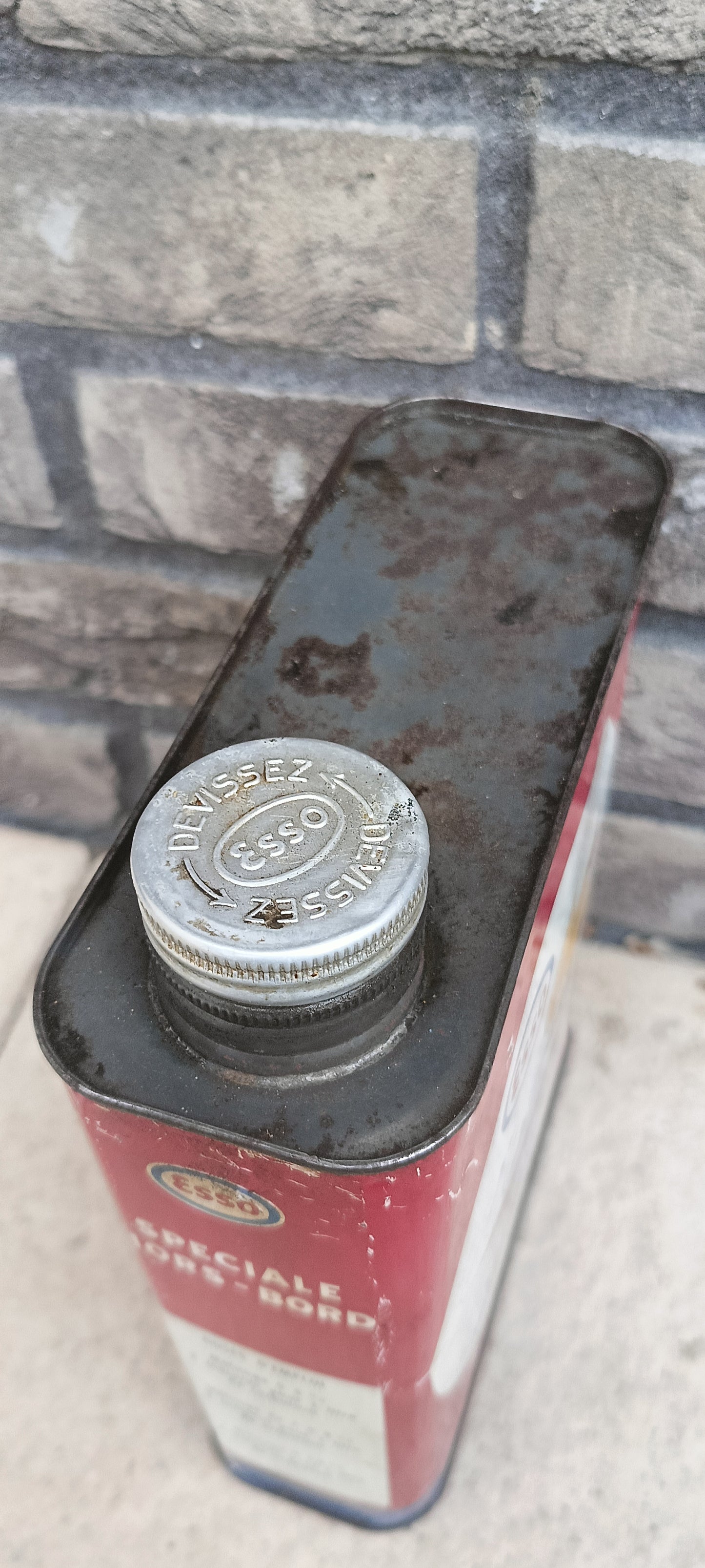 ESSO Special Hors-bord oil can