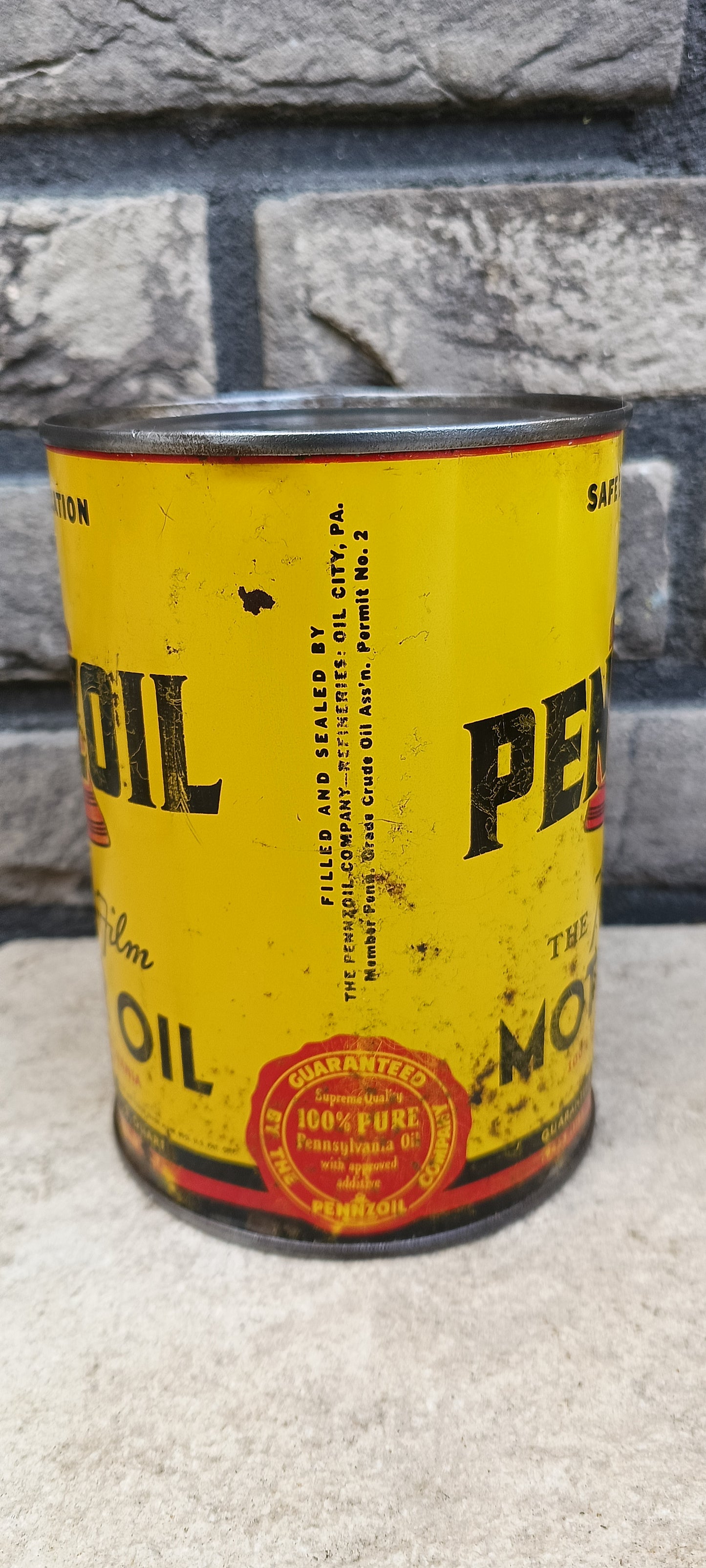PENNZOIL motor oil