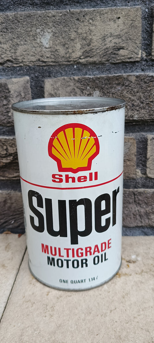 SHELL SUPER motor oil