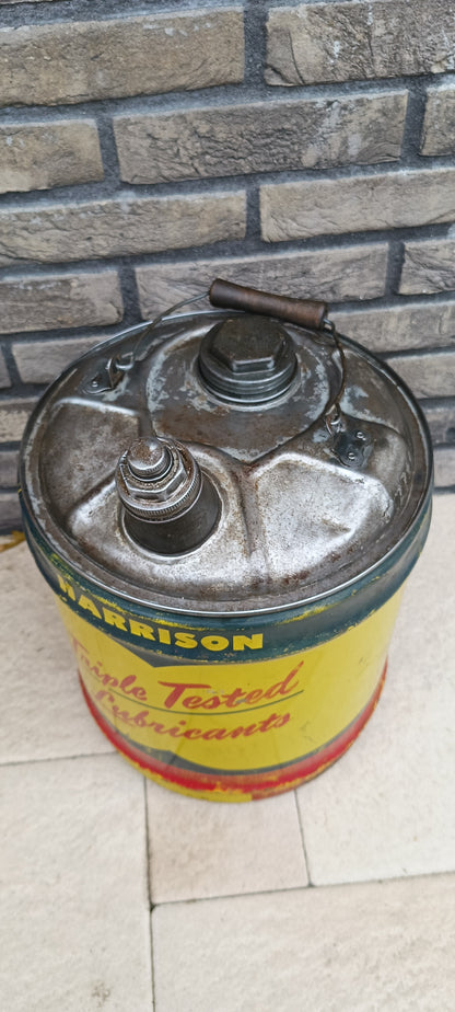 HARRISON oil can