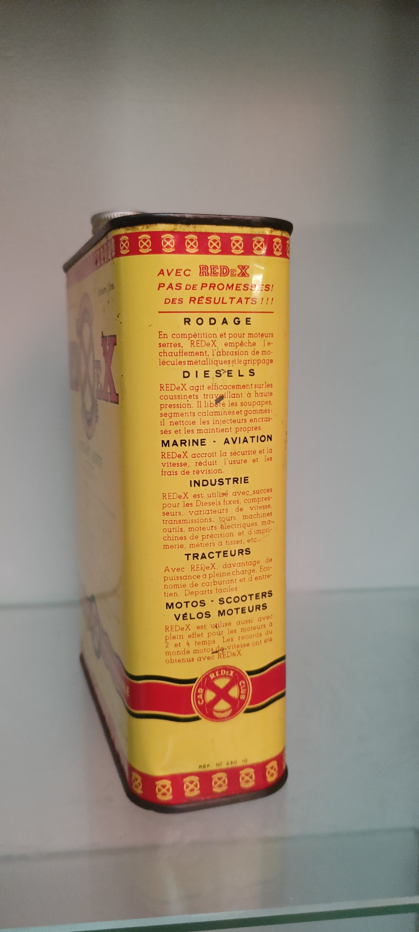 REDEX activant additive