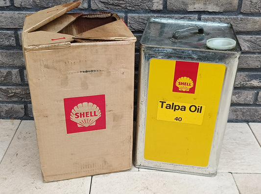 SHELL TALPA olie blik