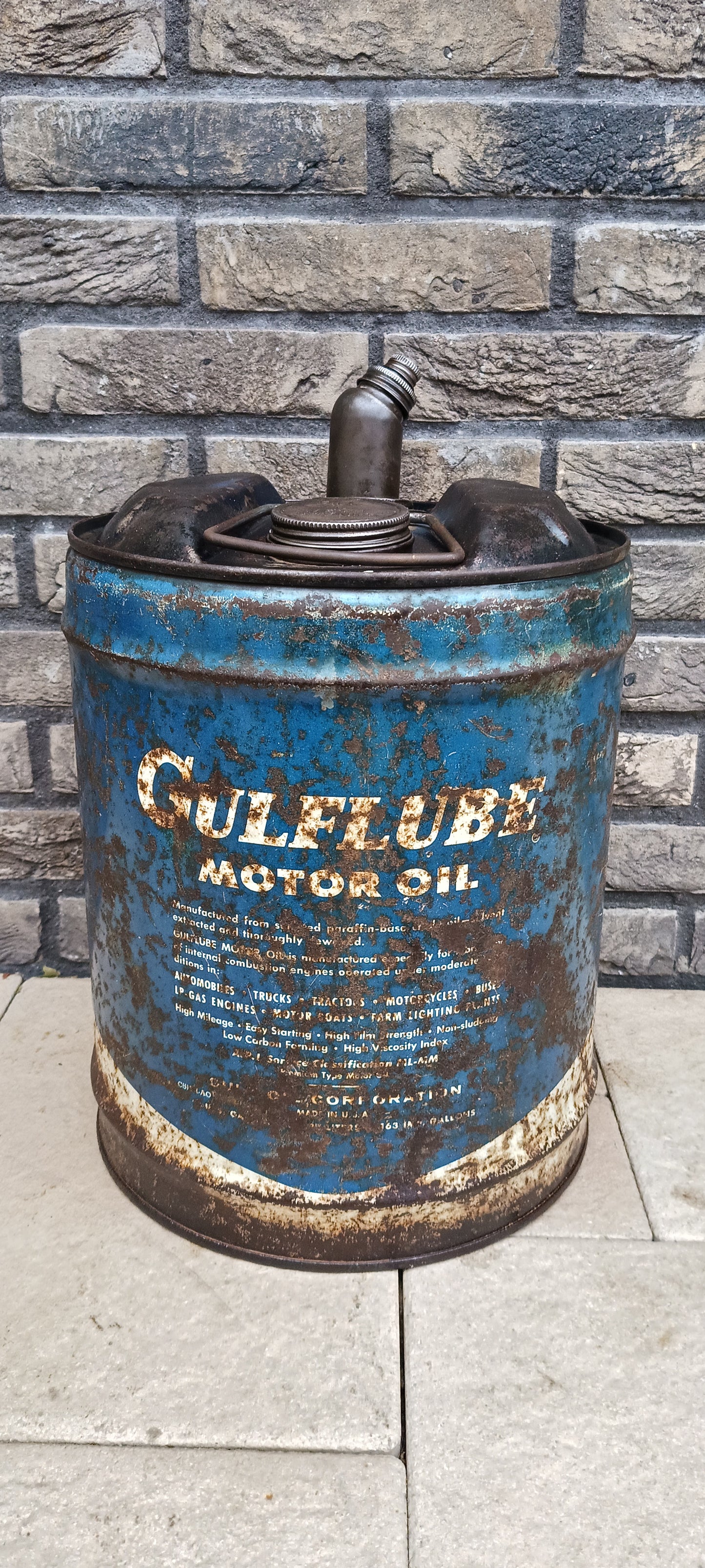 5 gallon GULF can