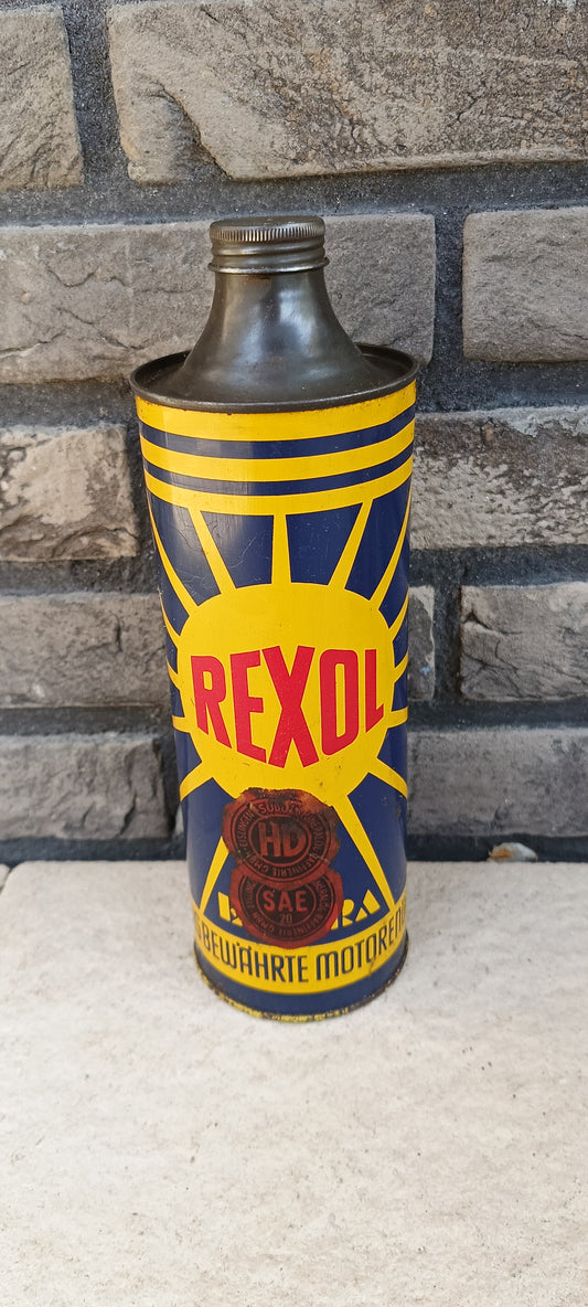 REXOL olie blik