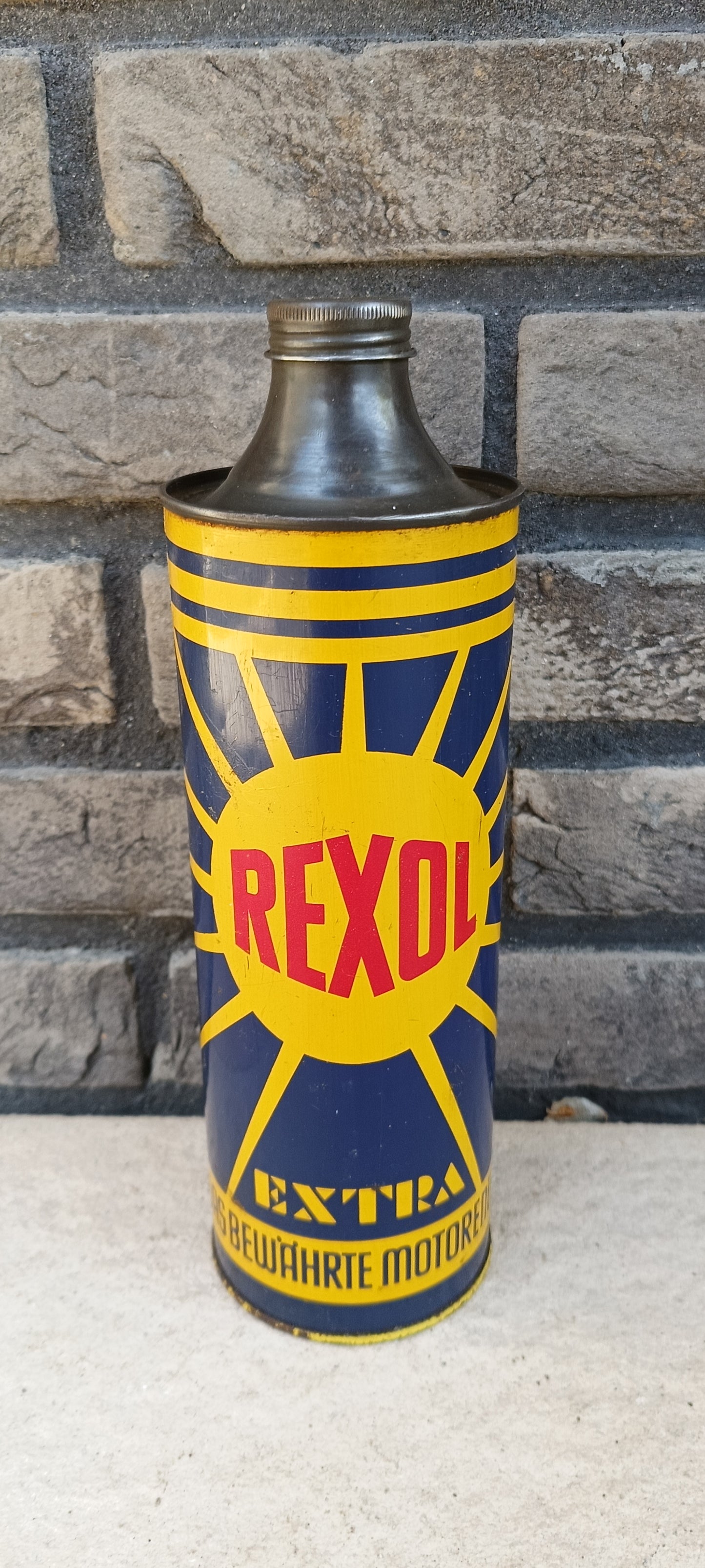 REXOL olie blik