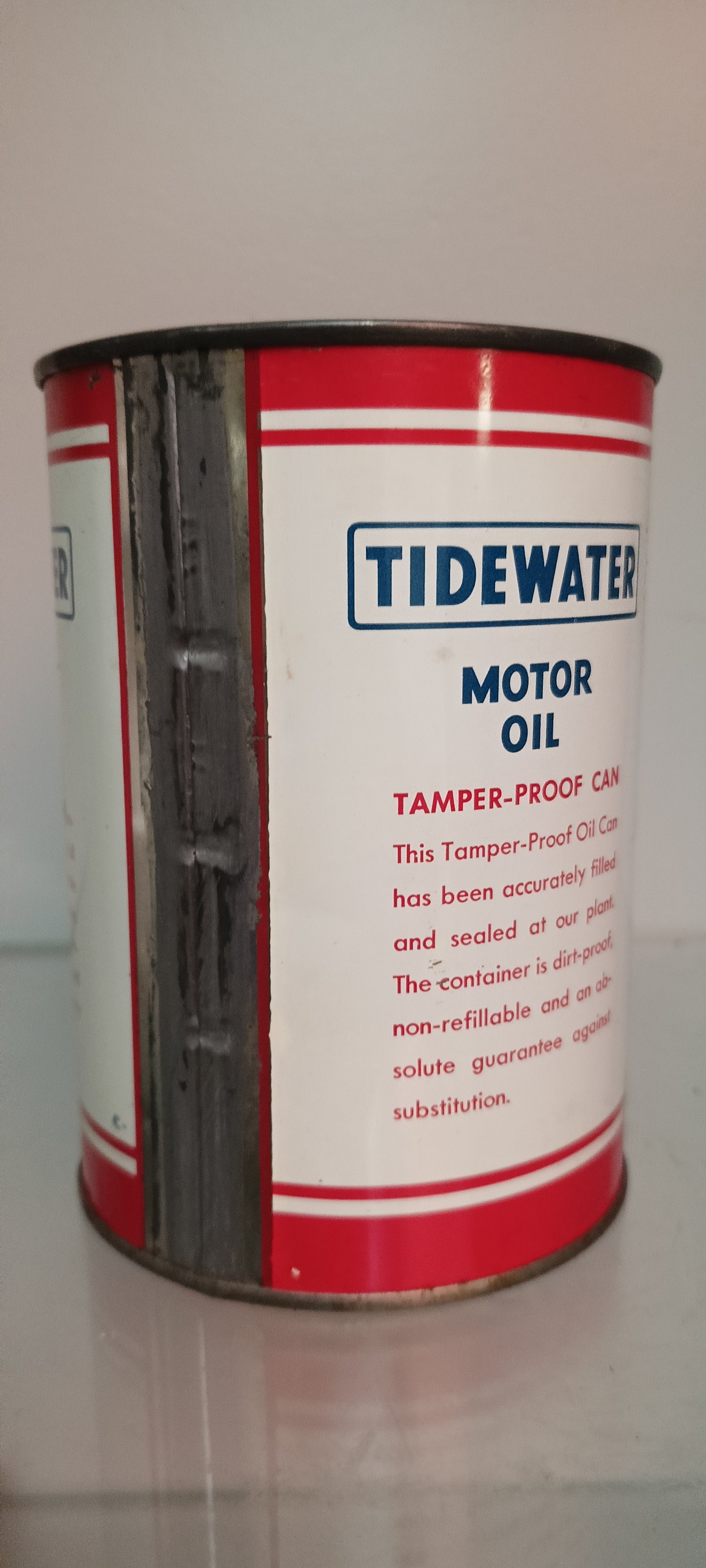 1 Quart TIDEWATER motor oil