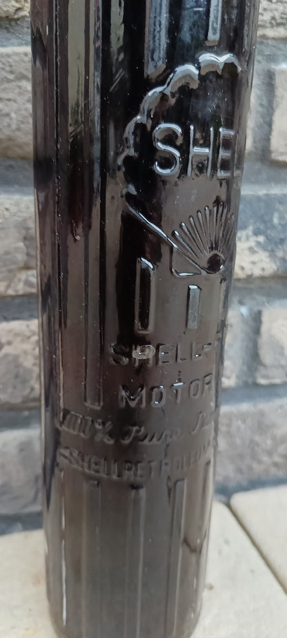 Zeldzame SHELL olie fles