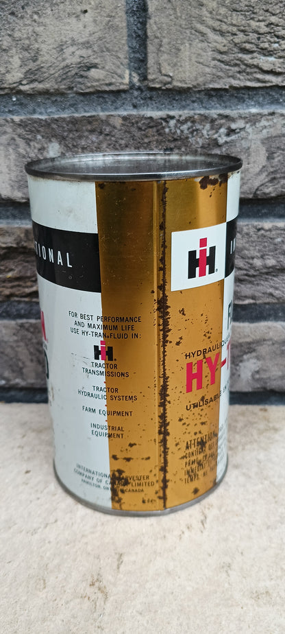 IH INTERNATIONAL olie blik